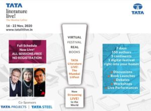 Screenshot of the Tata Literature Festival